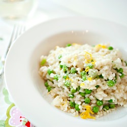 Pea and Lemon Risotto