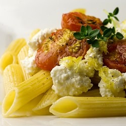 Penne with Ricotta and Tomatoes