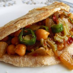 Chickpea Vegetable Cumin Stir Fry