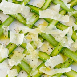 Weaved Asparagus Salad