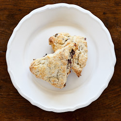 Almond Dried Cherry Scones