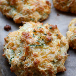 Bacon, Cheddar and Chive Biscuits