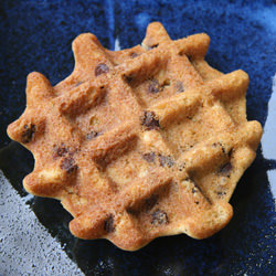 Waffled Chocolate Chip Oatmeal