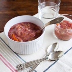 Rhubarb and Kumquat Compote