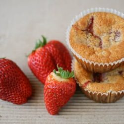 Strawberry Mochi Cake