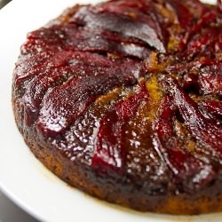 Sweet Pepper Upside-Down Cake