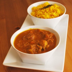 Chicken Dupiaza with Pilau Rice