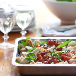 Chicken Salad with Croutons