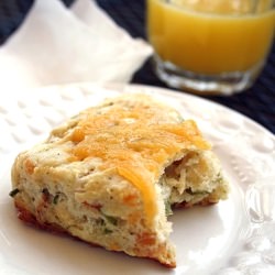 Easy Bacon Cheddar Scones