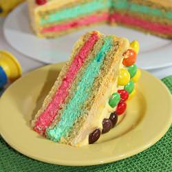 Children’s Colorful Party Cake