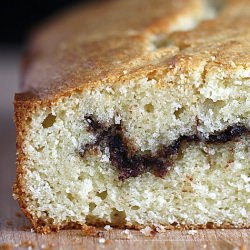 Nutella-Pecan Marbled Cake