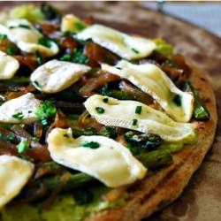 Butter Bean Hummus Flatbread