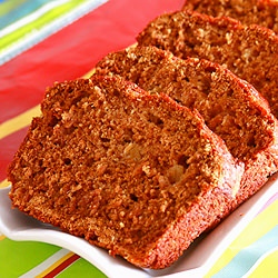 Eggless Pineapple Bran Quick Bread