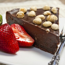 Nutella Cake with Chocolate Ganache