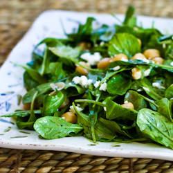 Arugula Chickpea Salad