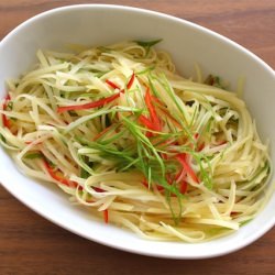 Potato Slivers With Vinegar