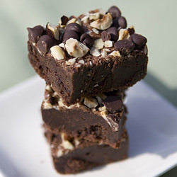 Cinnamon Hazelnut Brownies