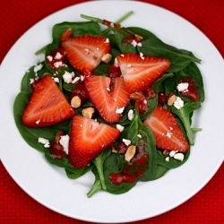 Strawberry Spinach Salad