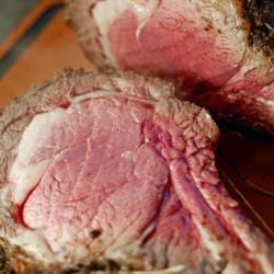 Wasabi-Garlic Crusted Prime Rib