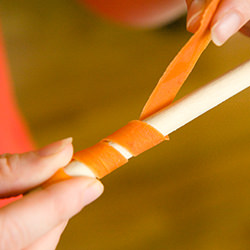 Candied Carrot Curls