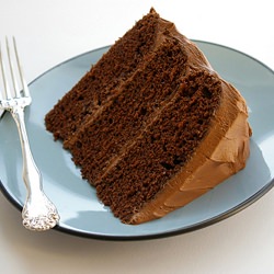 Triple Layer Chocolate Cake