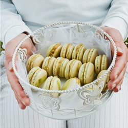 Matcha Passionfruit  Macarons