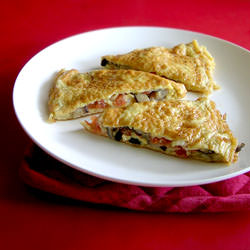 King Oyster Mushroom Omelet