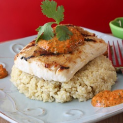 Grilled Mahi Mahi Pesto