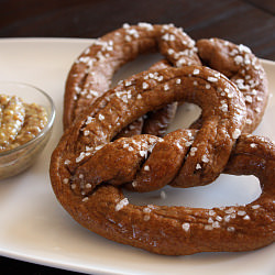 Whole Wheat Soft Pretzels