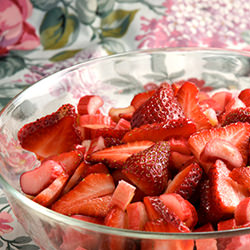 Strawberry Rhubarb Crisp