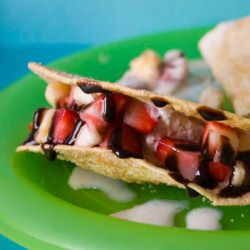 Cinnamon Sugar Dessert Tacos