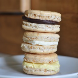 Macarons Made with Macadamia Nuts