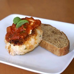 Turkey Parmesan Burgers