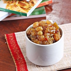 Pear And Raisin Chutney