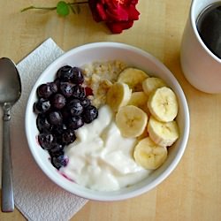 Blueberry & Banana Yoatgurt