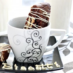 Biscotti with Coffee, Cocoa and Nut