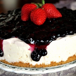 Prize Winning Blueberry Cheesecake