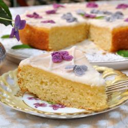 Lemon Cornmeal Cake