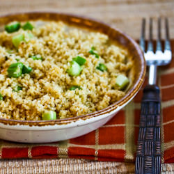 Whole Wheat Couscous with Parmesan