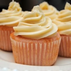 Pink Champagne Cupcakes