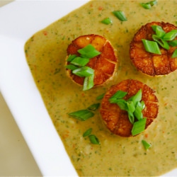 Coconut Curry w/Tofu “Scallops”