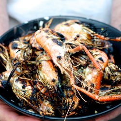 Grilled Prawns – Citrus Garlic Butter