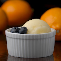 Meyer Lemon Sorbet