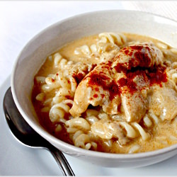 Chicken with Cream Sauce
