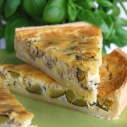 Ricotta and Zucchini Quiche