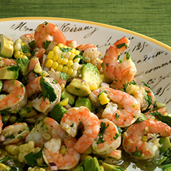 Shrimp Salad with Lime Vinaigrette