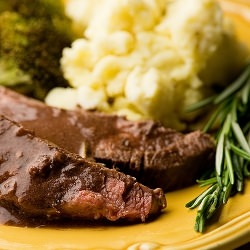 Rosemary Merlot Flank Steak