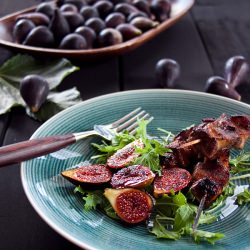 Balsamic Pork Belly with Figs