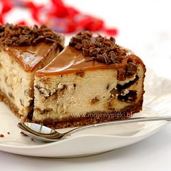 Daim Bars Cheesecake (in Polish)