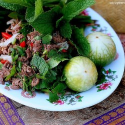 Good Fortune Lao Beef Salad